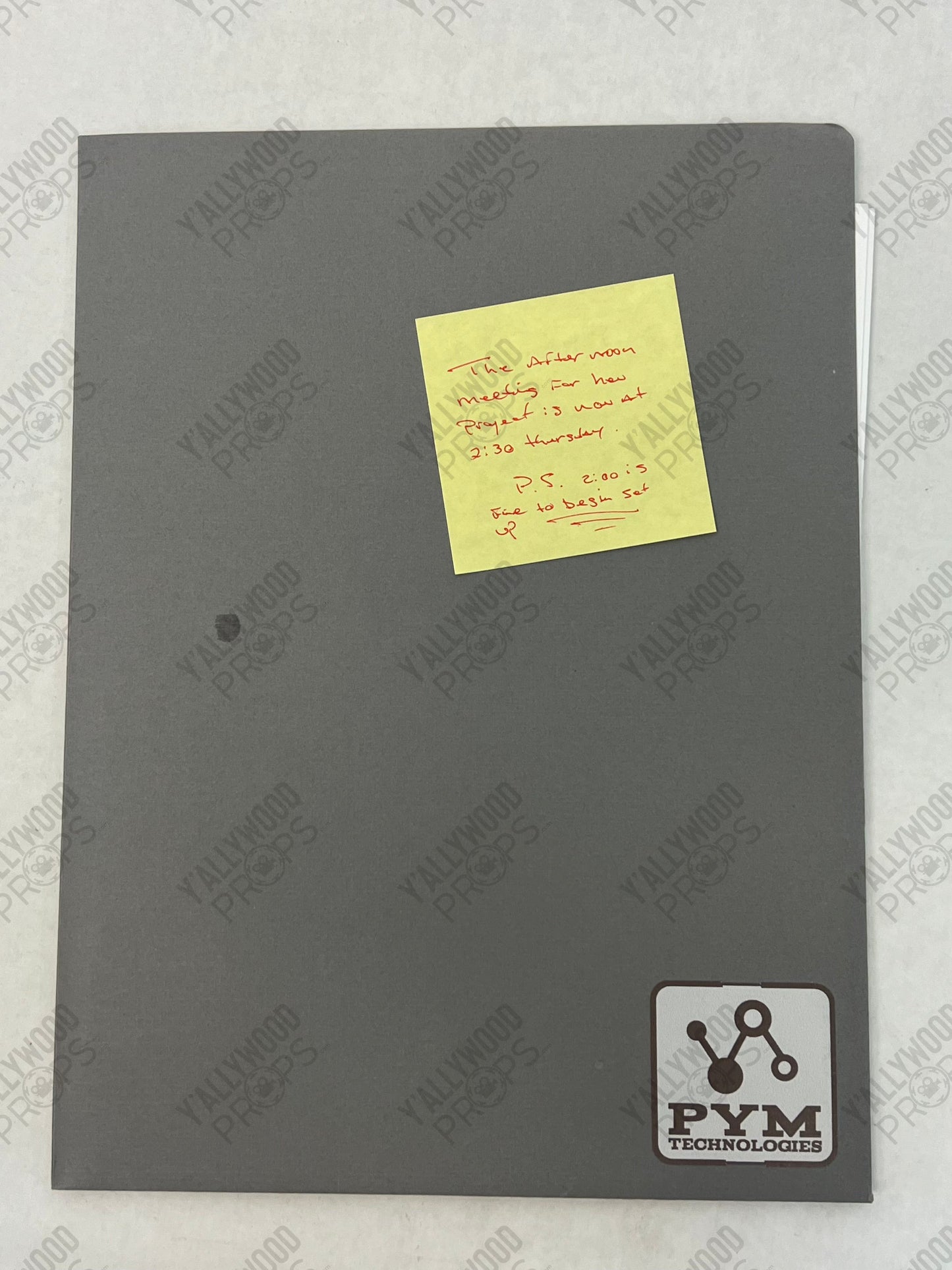 Pym Technologies Folder Ant-Man (2015) Movie Prop Y'allywood Props