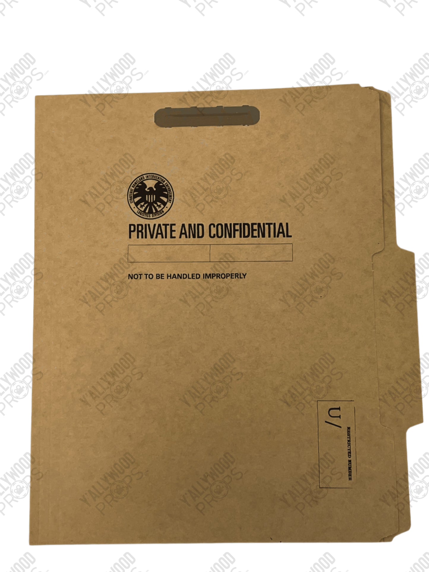 S.H.I.E.L.D. Folder Ant-Man (2015) Movie Prop Y'allywood Props Private and Confidential