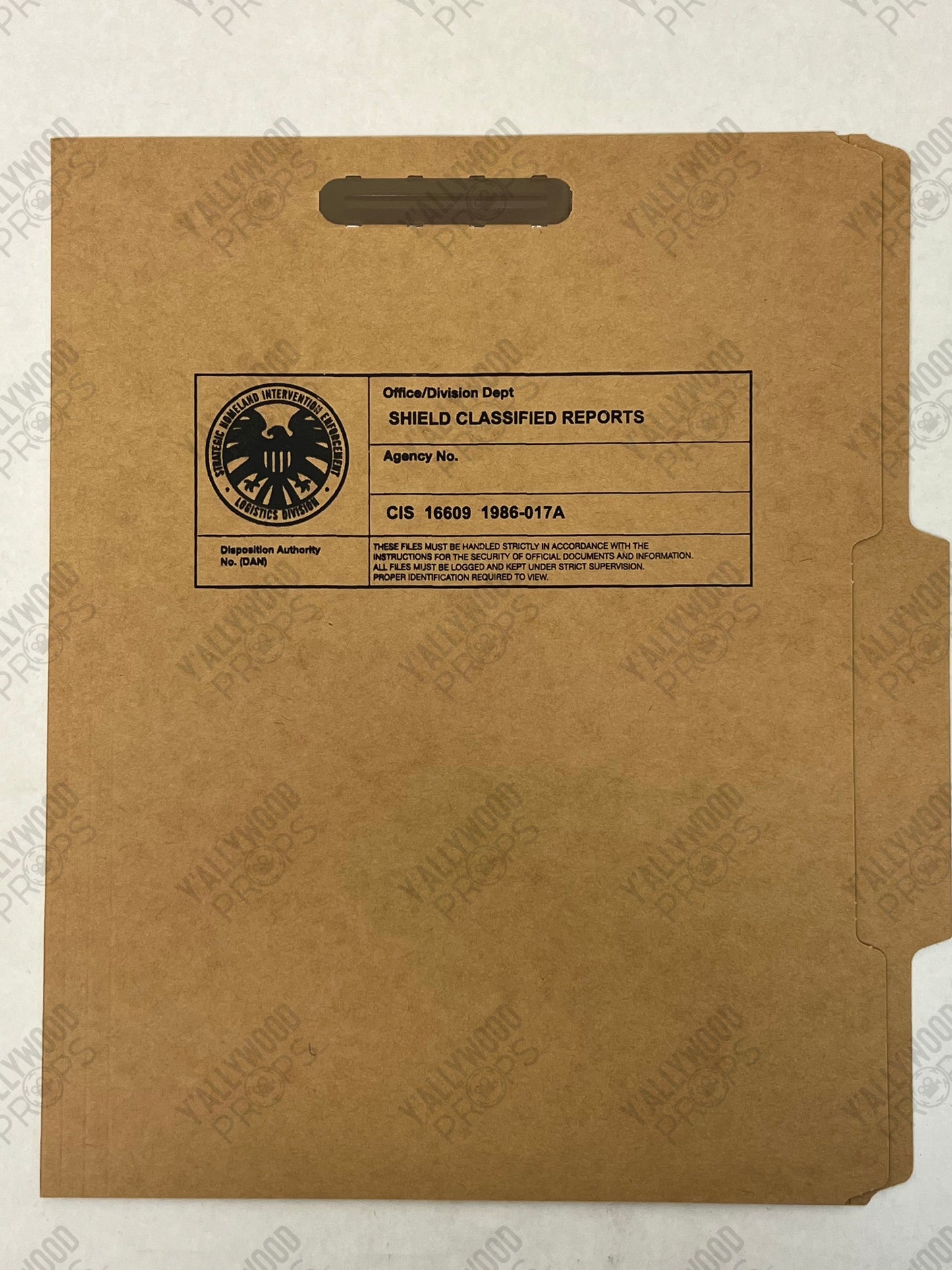S.H.I.E.L.D. Folder Ant-Man (2015) Movie Prop Y'allywood Props SHIELD Classified Reports