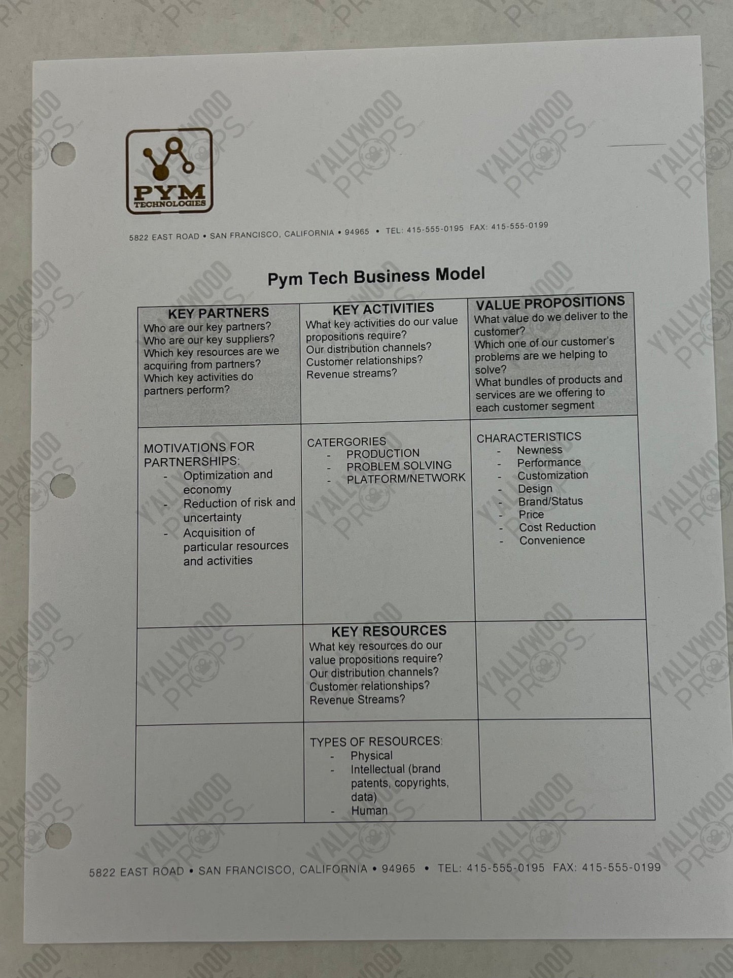 Pym Tech Business Model Ant-Man (2015) Movie Prop Y'allywood Props