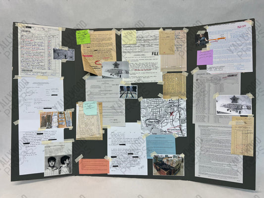 Captain Howard's File Boards Bad Boys 4 Ride or Die Movie Prop Y'allywood Props Board B