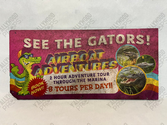 Gatorville Signs Bad Boys 4 Ride or Die Movie Prop Y'allywood Props See The Gators 1