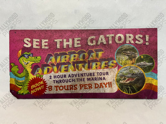 Gatorville Signs Bad Boys 4 Ride or Die Movie Prop Y'allywood Props See The Gators 1