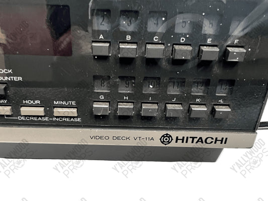 VHS Player from Hopper's Cabin Stranger Things (2016-2025) Movie Prop Y'allywood Props