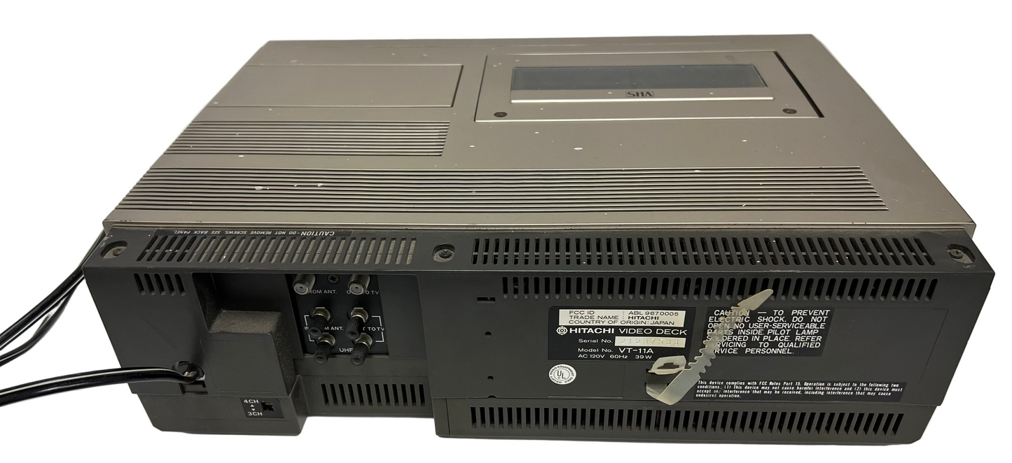 VHS Player from Hopper's Cabin Stranger Things (2016-2025) Movie Prop Y'allywood Props