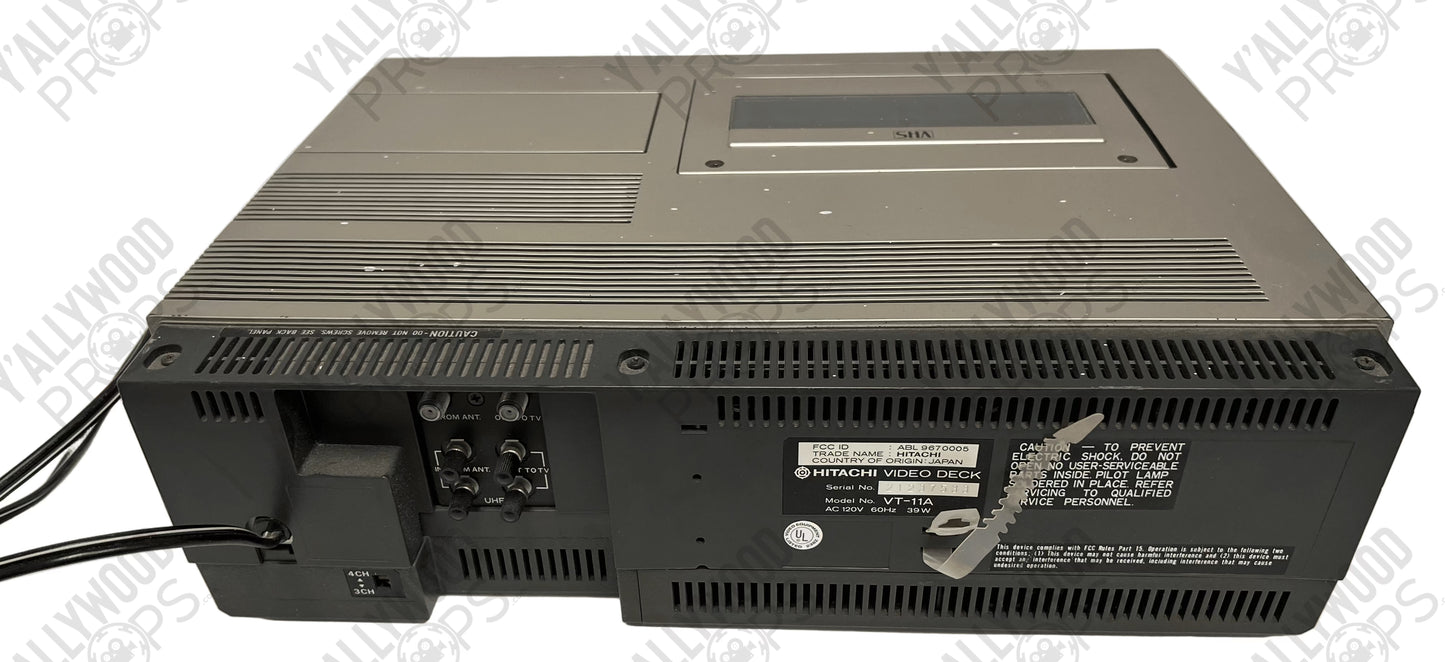 VHS Player from Hopper's Cabin Stranger Things (2016-2025) Movie Prop Y'allywood Props