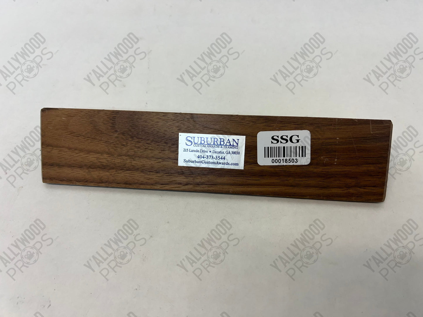Judge Rivas Nameplate Instant Family (2018) Movie Prop Y'allywood Props