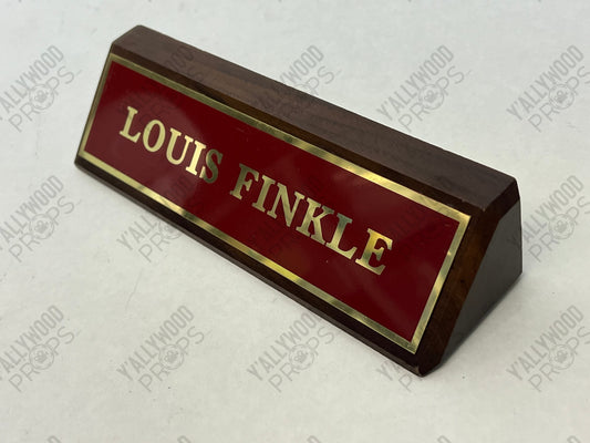 Louis Finkle's Nameplate, American Made (2017) Movie Prop Y'allywood Props