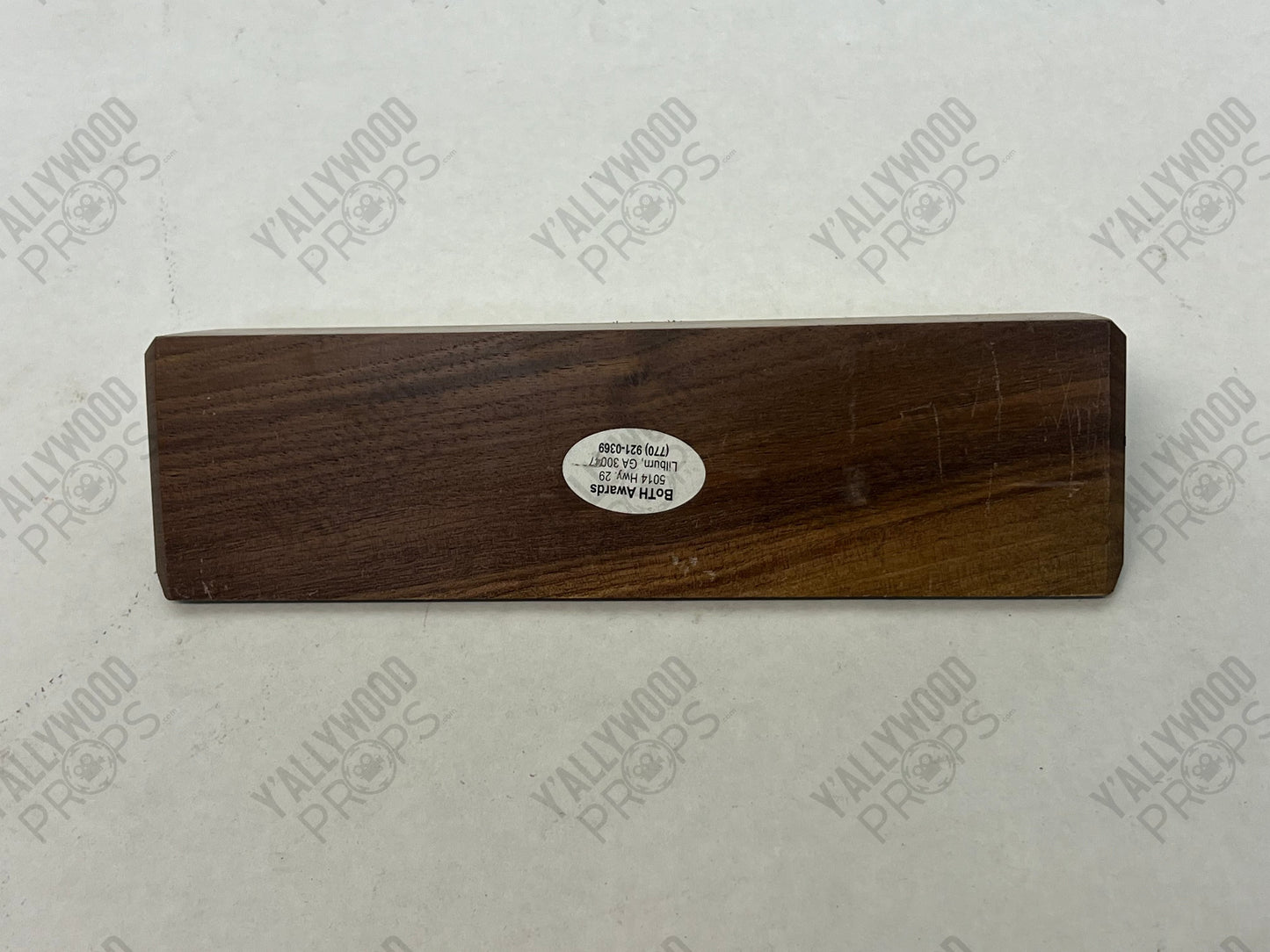 Louis Finkle's Nameplate, American Made (2017) Movie Prop Y'allywood Props
