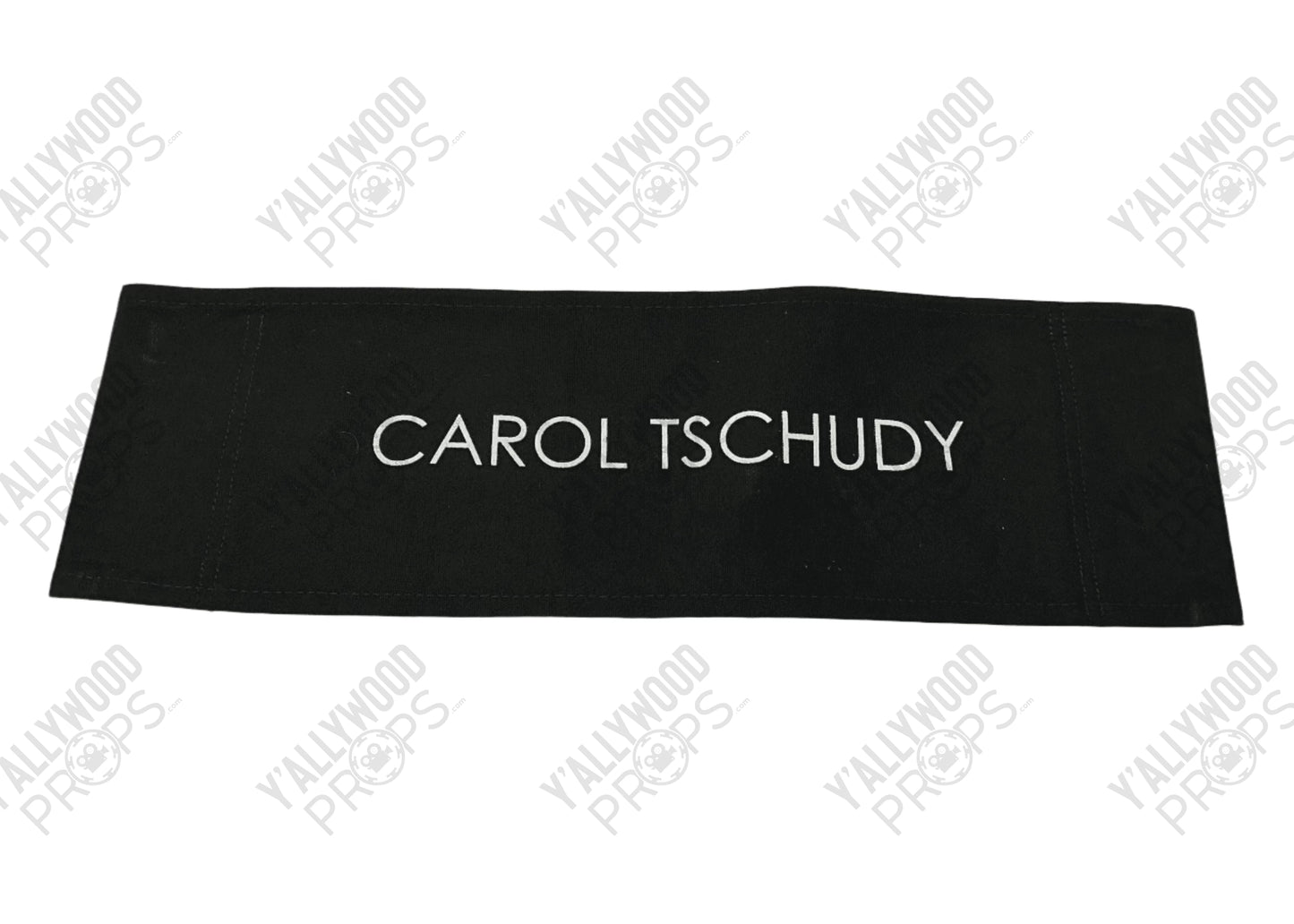 Felt Production Used Chairback Movie Prop Y'allywood Props Carol Tschudy
