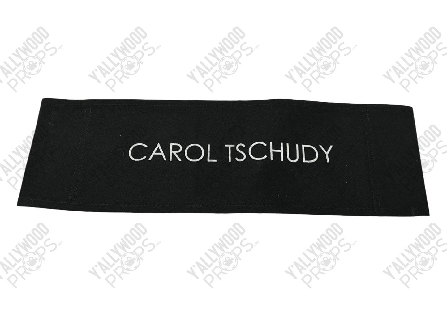 Felt Production Used Chairback Movie Prop Y'allywood Props Carol Tschudy