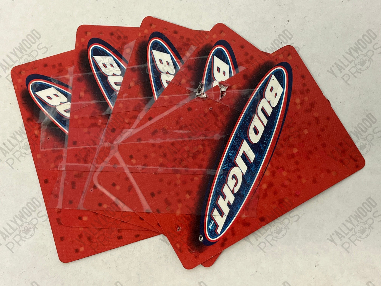 Jack & Tom Spade's Royal Flush Cards, Heels (2021) Movie Prop Y'allywood Props
