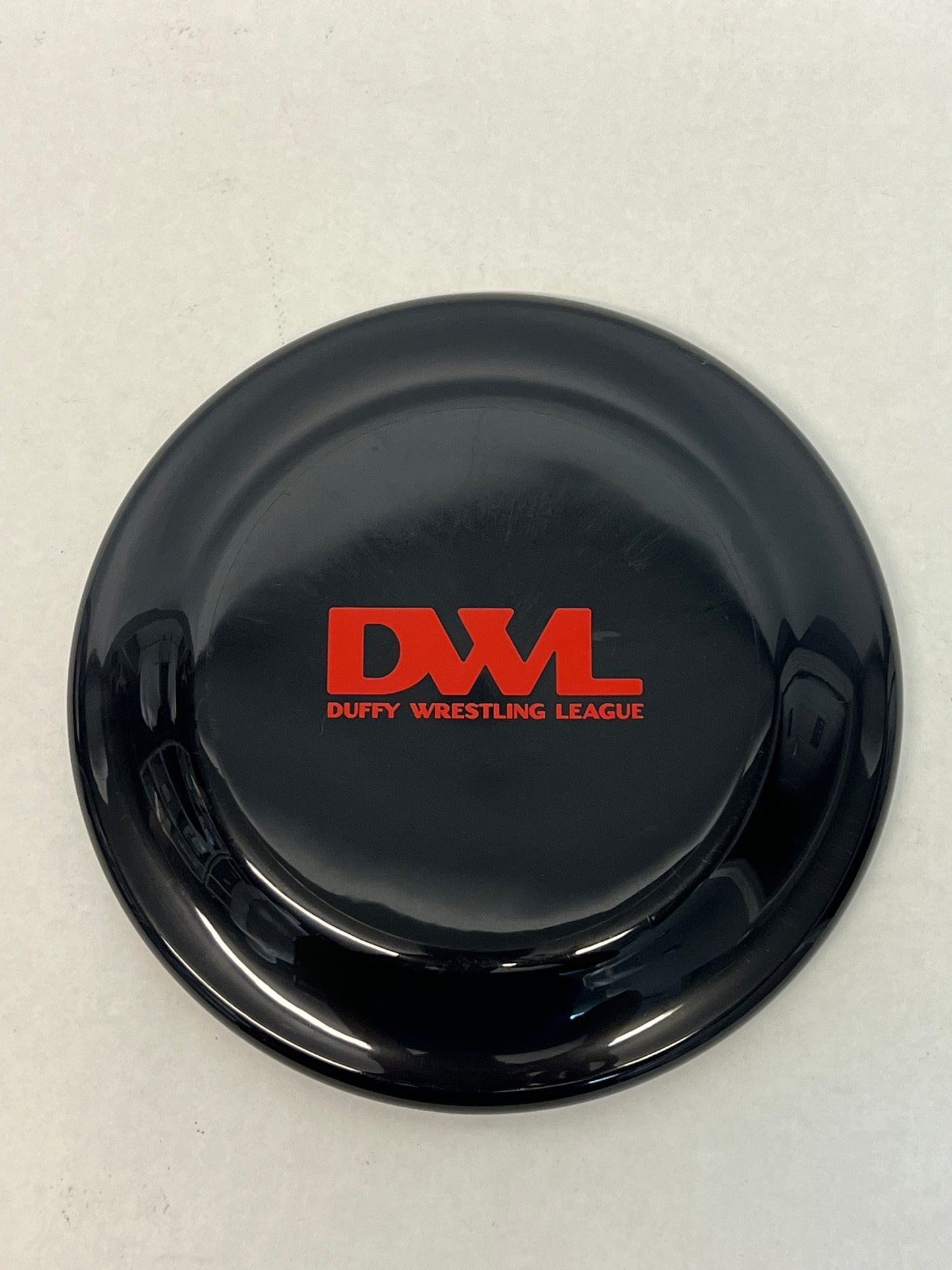 DWL Frisbee Merch Heels (2021) Movie Prop Y'allywood Props Black w/red logo