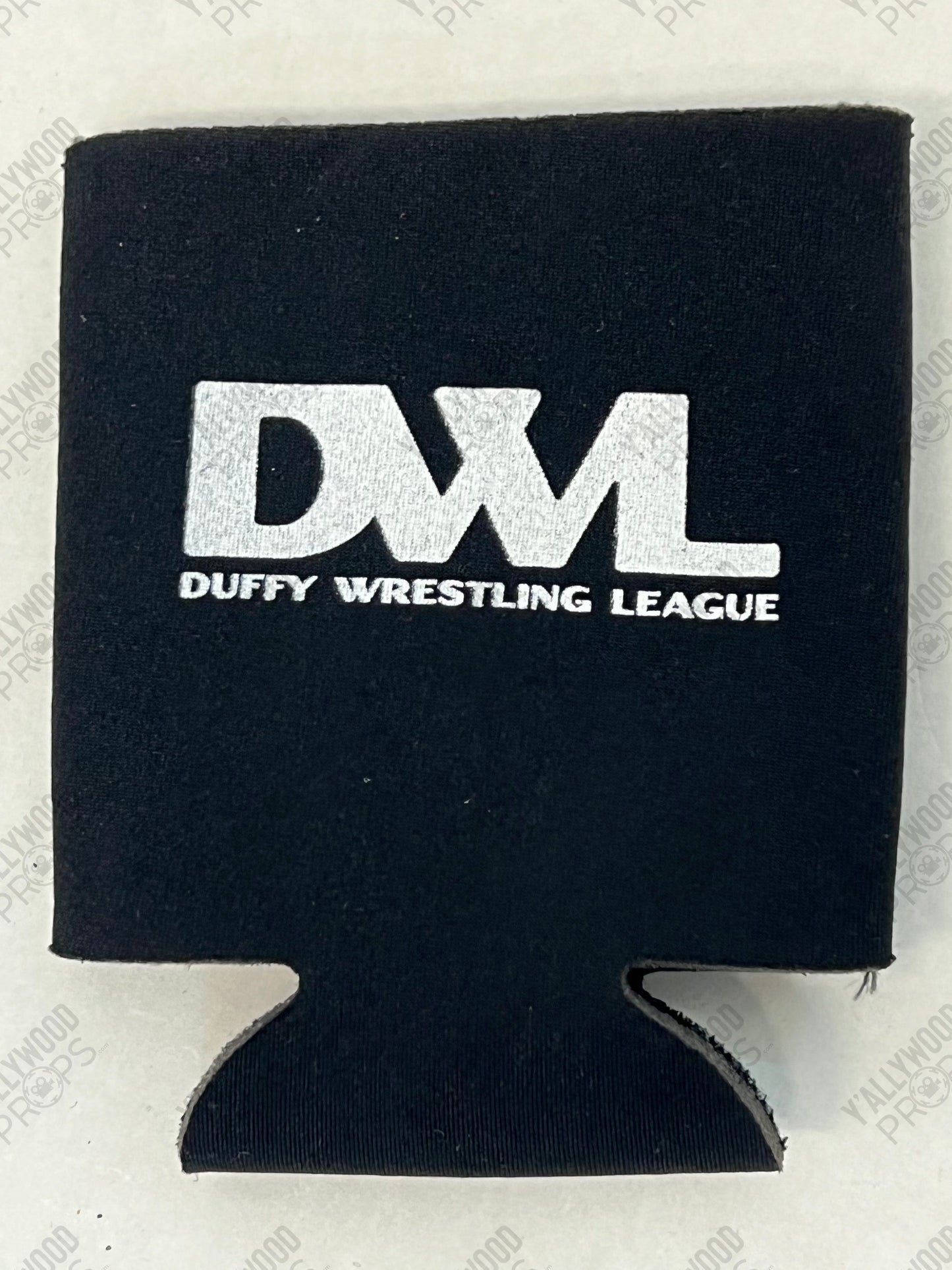 DWL Can Koozies Merch Heels (2021) Movie Prop Y'allywood Props Black