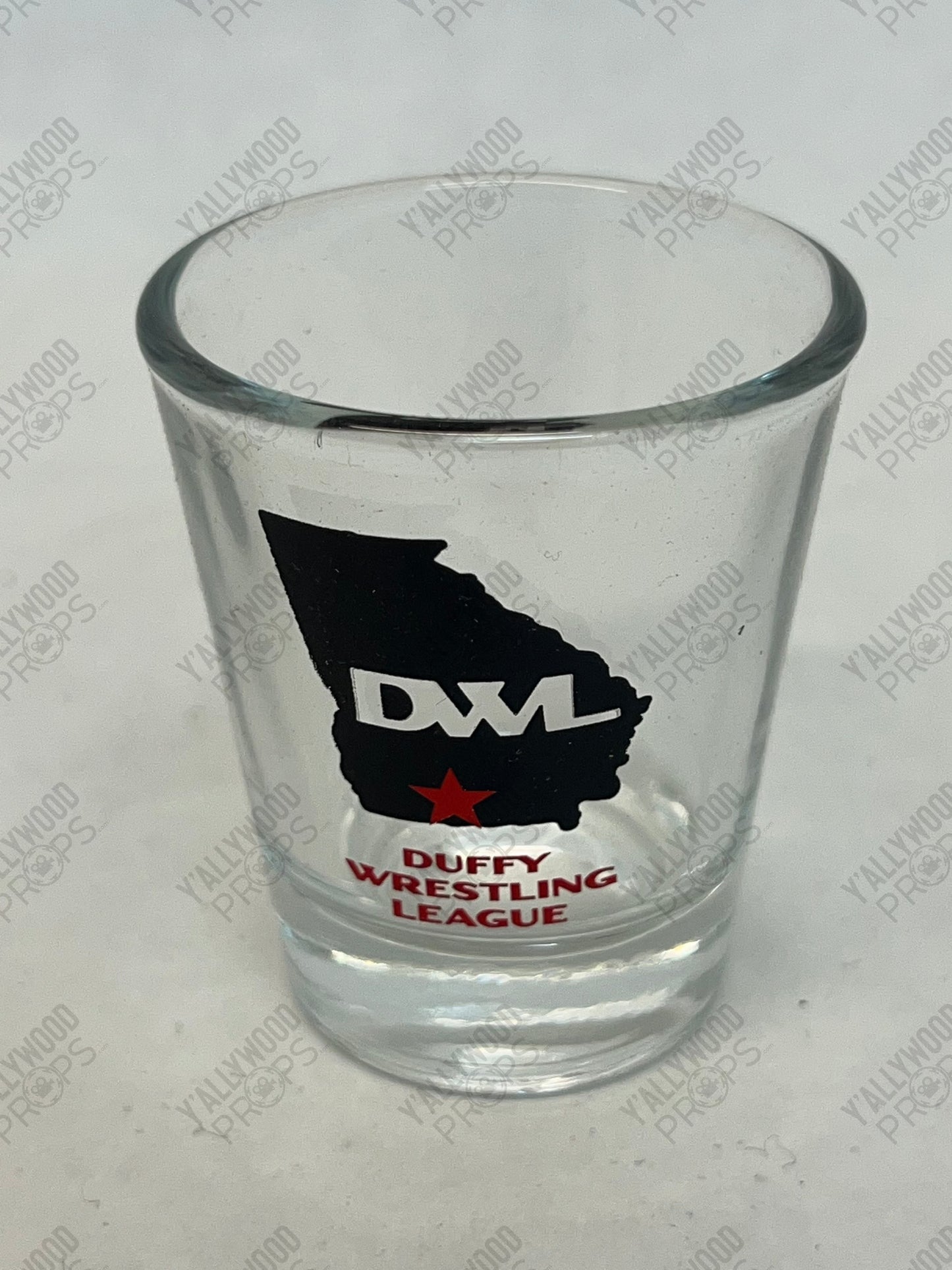 DWL Shot Glass Merch Heels (2021) Movie Prop Y'allywood Props