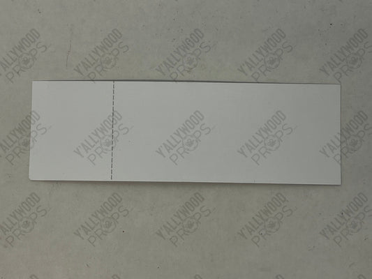 DWL Ticket, Heels (2021) Movie Prop Y'allywood Props