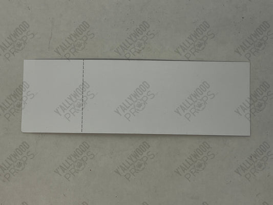 DWL Ticket, Heels (2021) Movie Prop Y'allywood Props