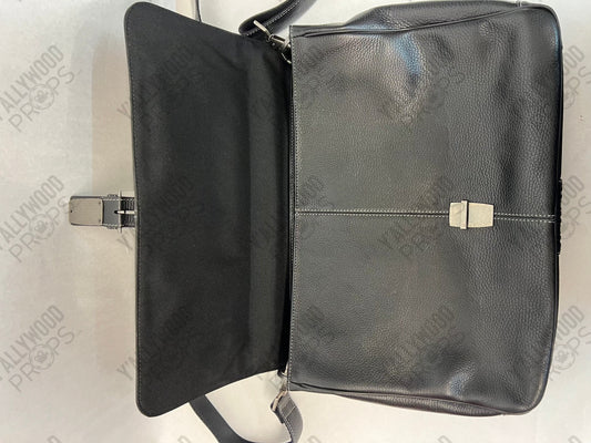 Daniel LaRusso's Leather Attache Bag Cobra Kai Movie Prop Y'allywood Props