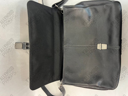 Daniel LaRusso's Leather Attache Bag Cobra Kai Movie Prop Y'allywood Props