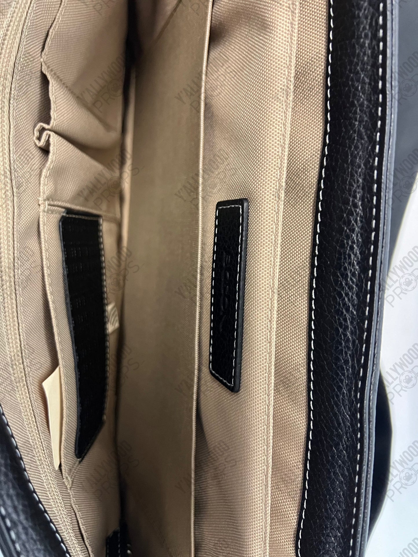 Daniel LaRusso's Leather Attache Bag Cobra Kai Movie Prop Y'allywood Props
