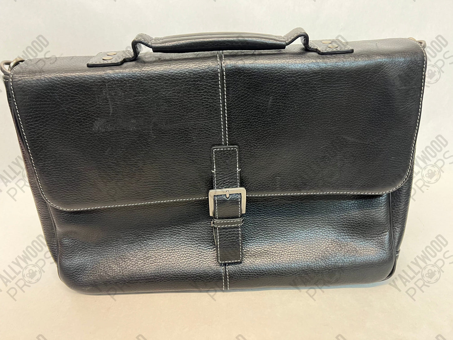Daniel LaRusso's Leather Attache Bag Cobra Kai Movie Prop Y'allywood Props
