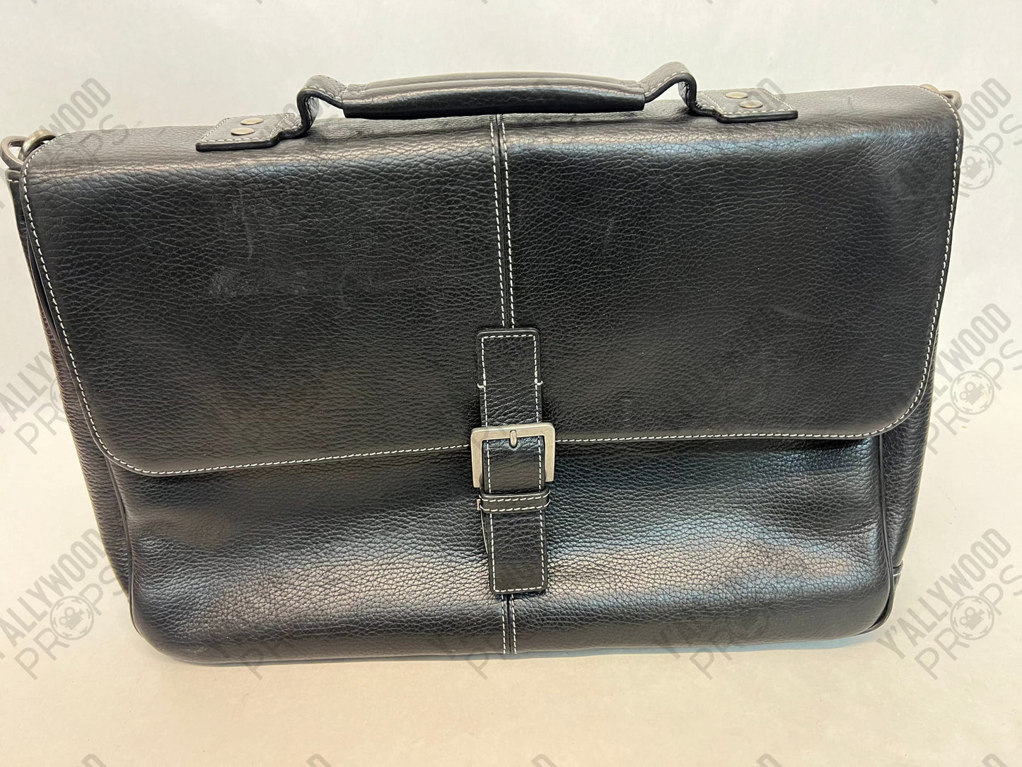 Daniel LaRusso's Leather Attache Bag Cobra Kai Movie Prop Y'allywood Props