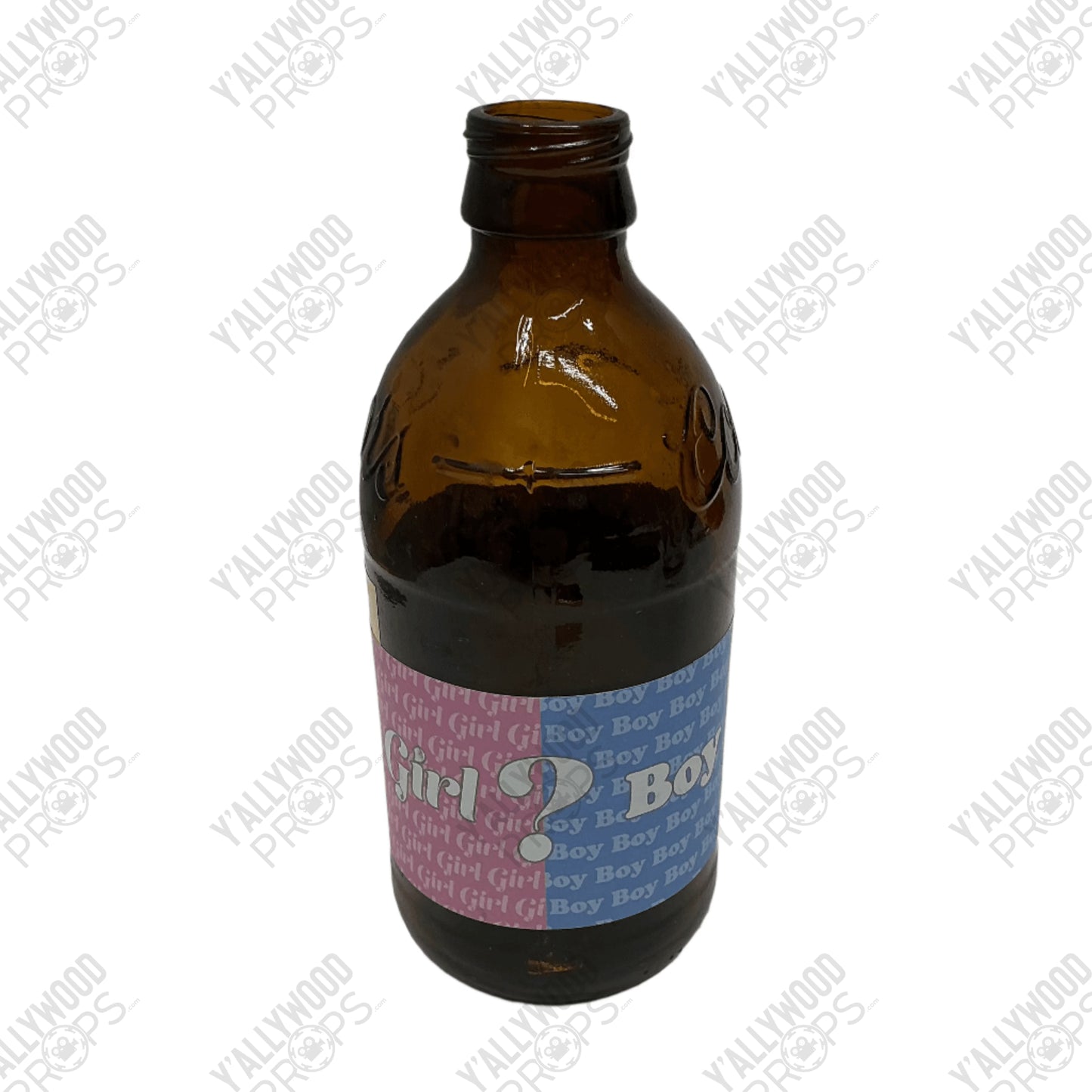 Baby Shower Beer Bottle S6E3 Cobra Kai Movie Prop Y'allywood Props Bottle w/o cap