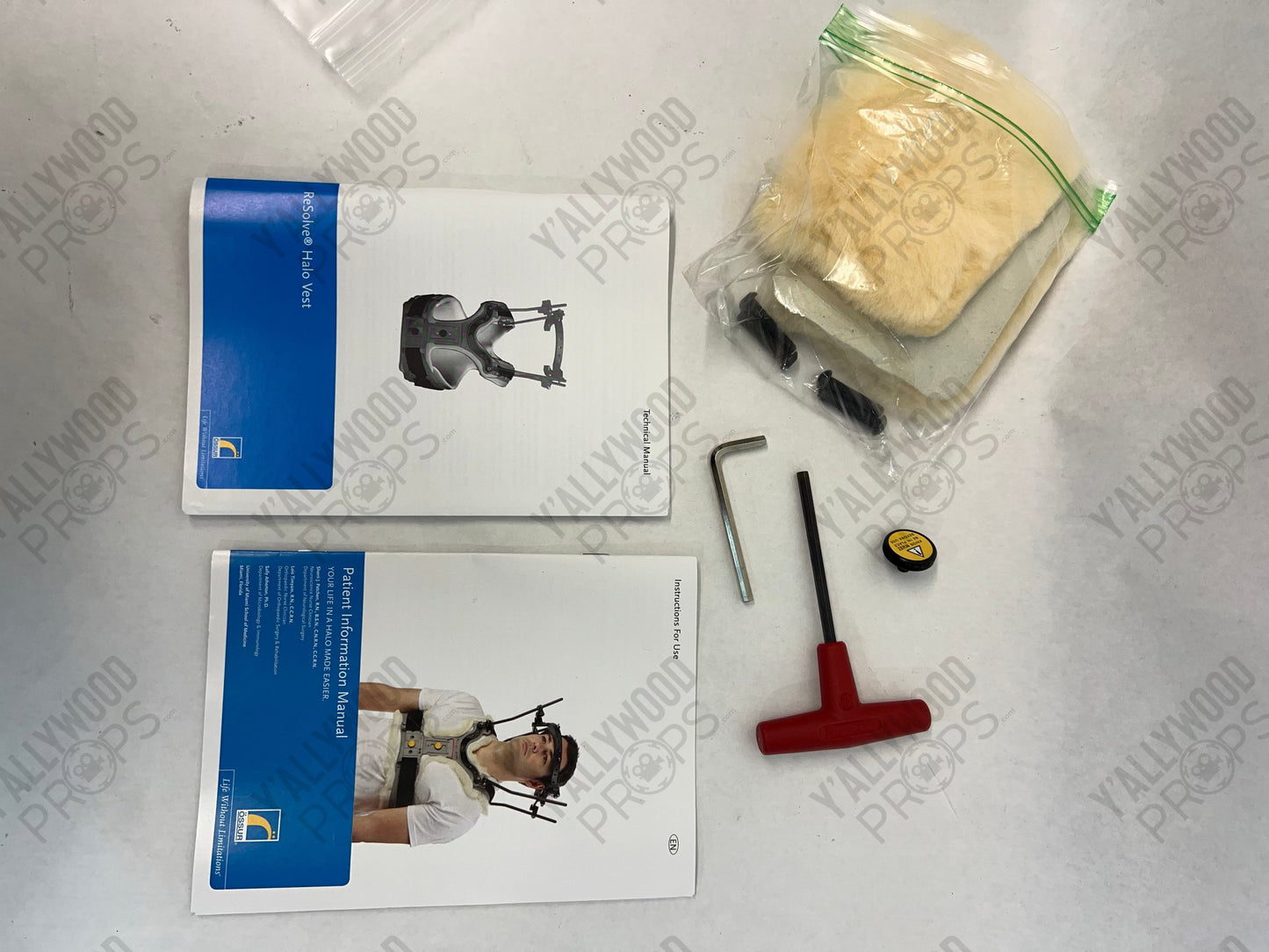 Miguel's Halo Neck & Back Brace, S3 Cobra Kai Movie Prop Y'allywood Props