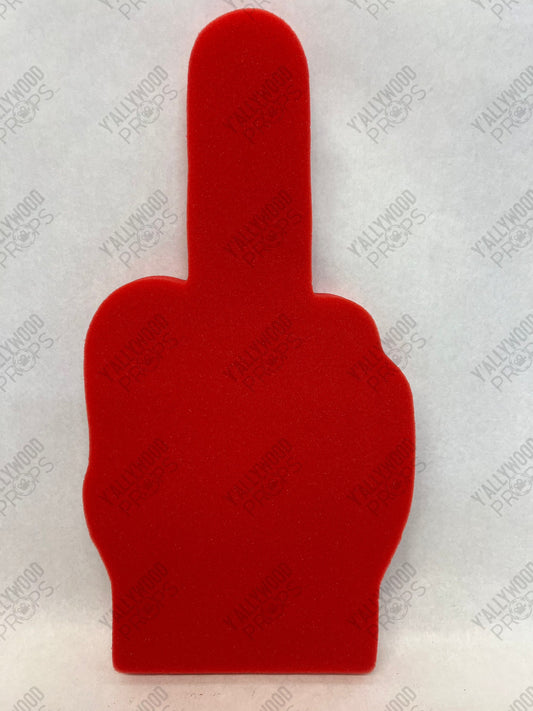 FWD Middle Finger Foam Hand, Heels (2021) Movie Prop Y'allywood Props