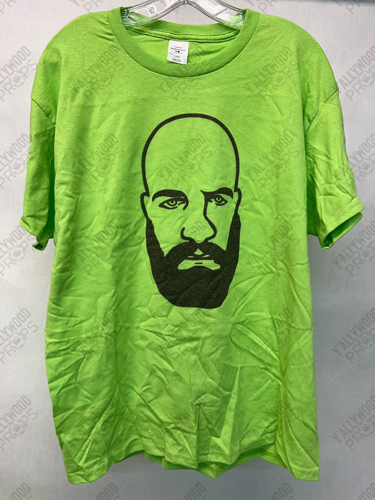 FWD Green Charlie Gully Merch T-Shirt, Heels (2021) Wardrobe Y'allywood Props