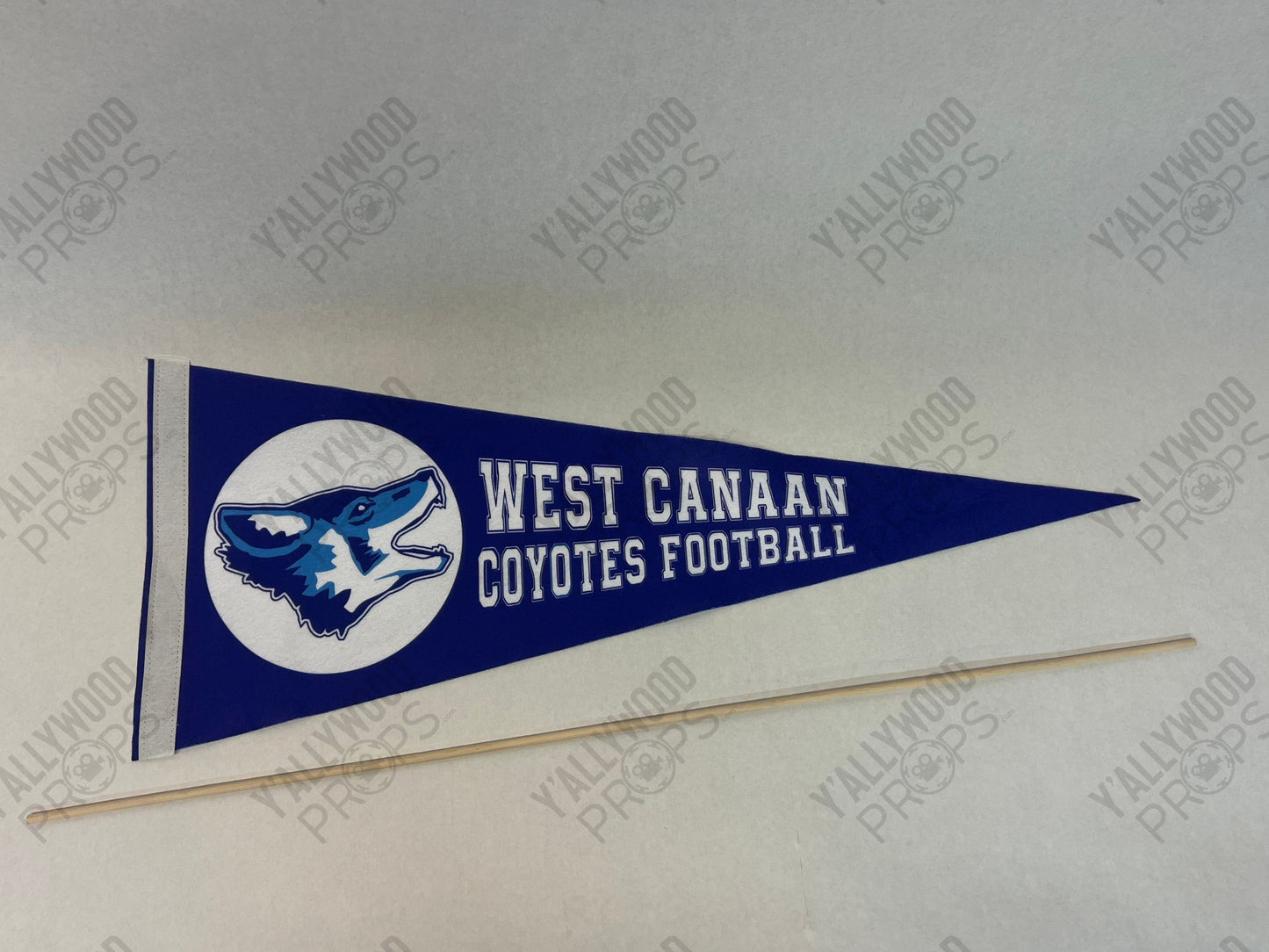 West Canaan Coyotes Football Banner Varsity Blues Movie Prop Y'allywood Props