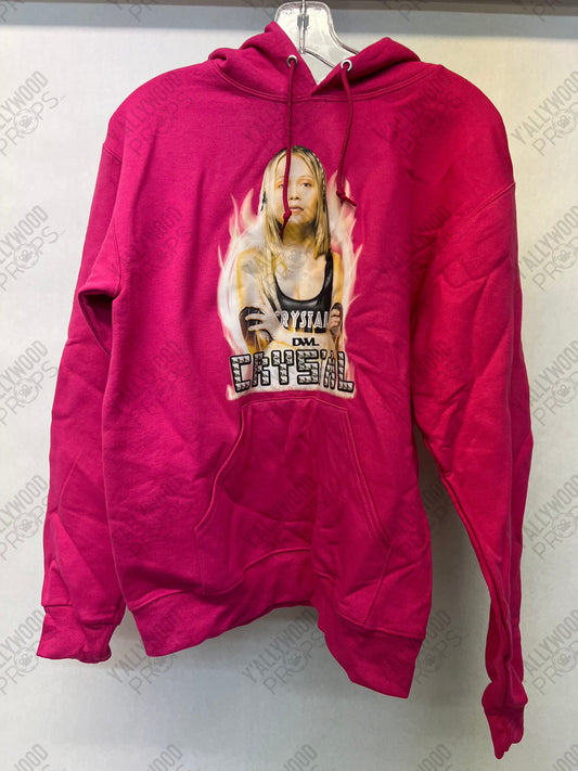 Crystal Hoodie Sweatshirt DWL Merch Table S2E8 Heels (2021) Wardrobe Y'allywood Props