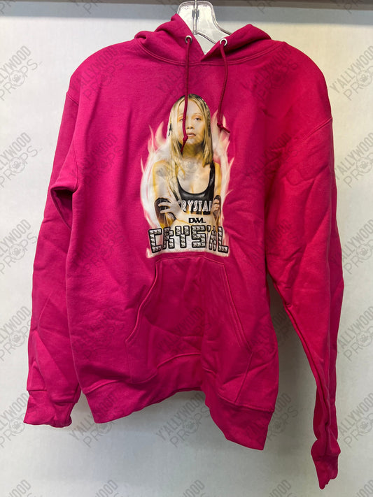 Crystal Hoodie Sweatshirt DWL Merch Table S2E8 Heels (2021) Wardrobe Y'allywood Props