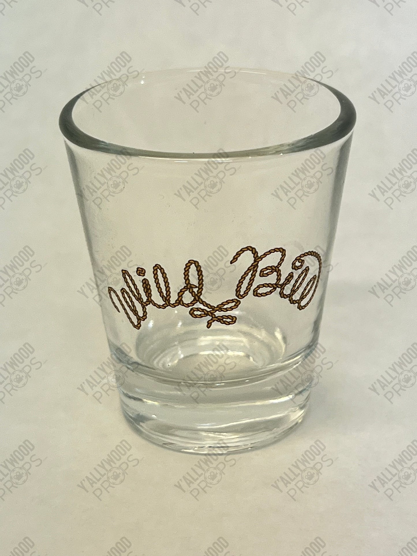 Wild Bill Shot Glass Merch S2E4 Heels (2021) Movie Prop Y'allywood Props