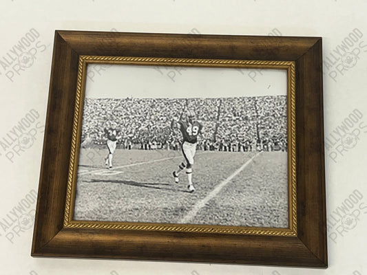 Rooster's Fathers Pics S2E3 Heels (2021) Movie Prop Y'allywood Props Vintage Football Pic 13x11"