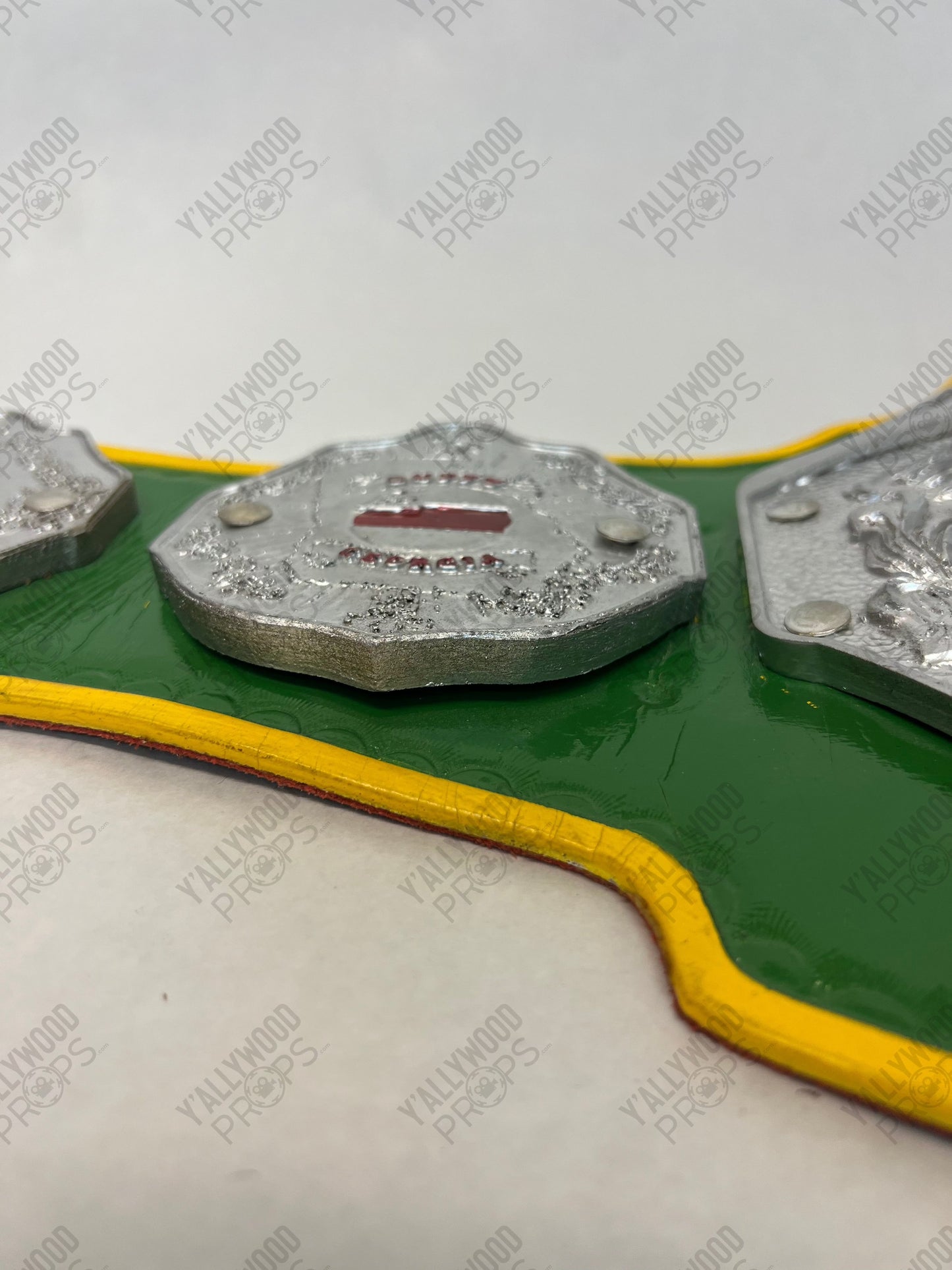 DWL World Champion Belt Heels (2021) Movie Prop Y'allywood Props