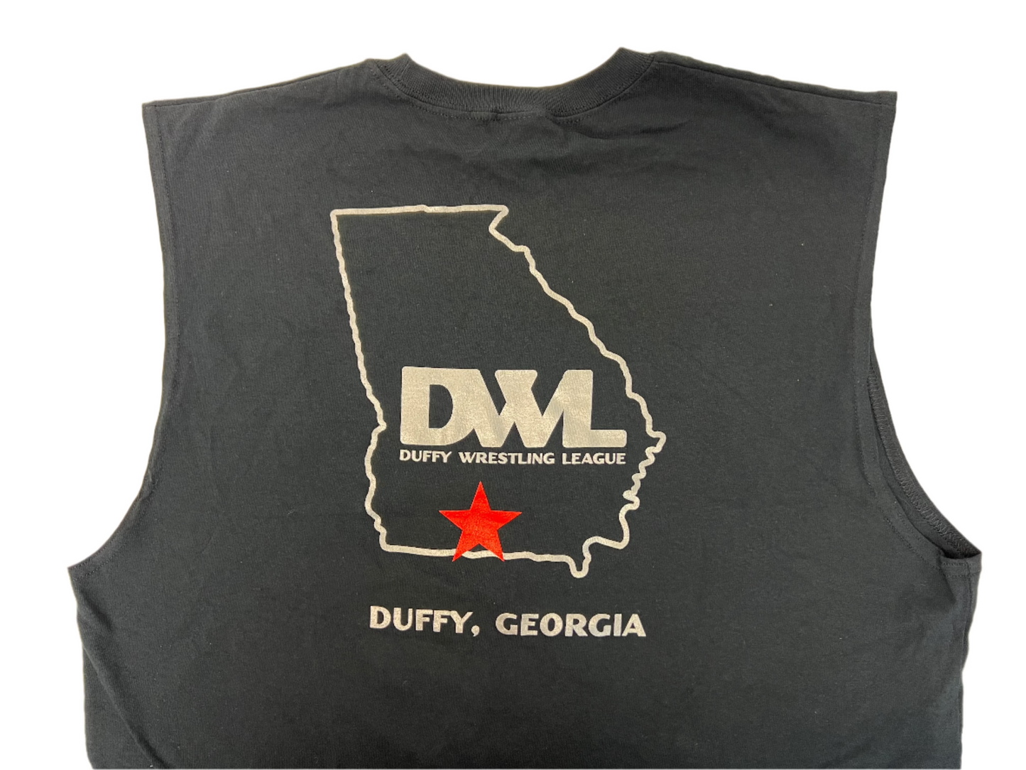 DWL Sleeveless Shirt Merch Booth, Heels (2021) Movie Prop Y'allywood Props