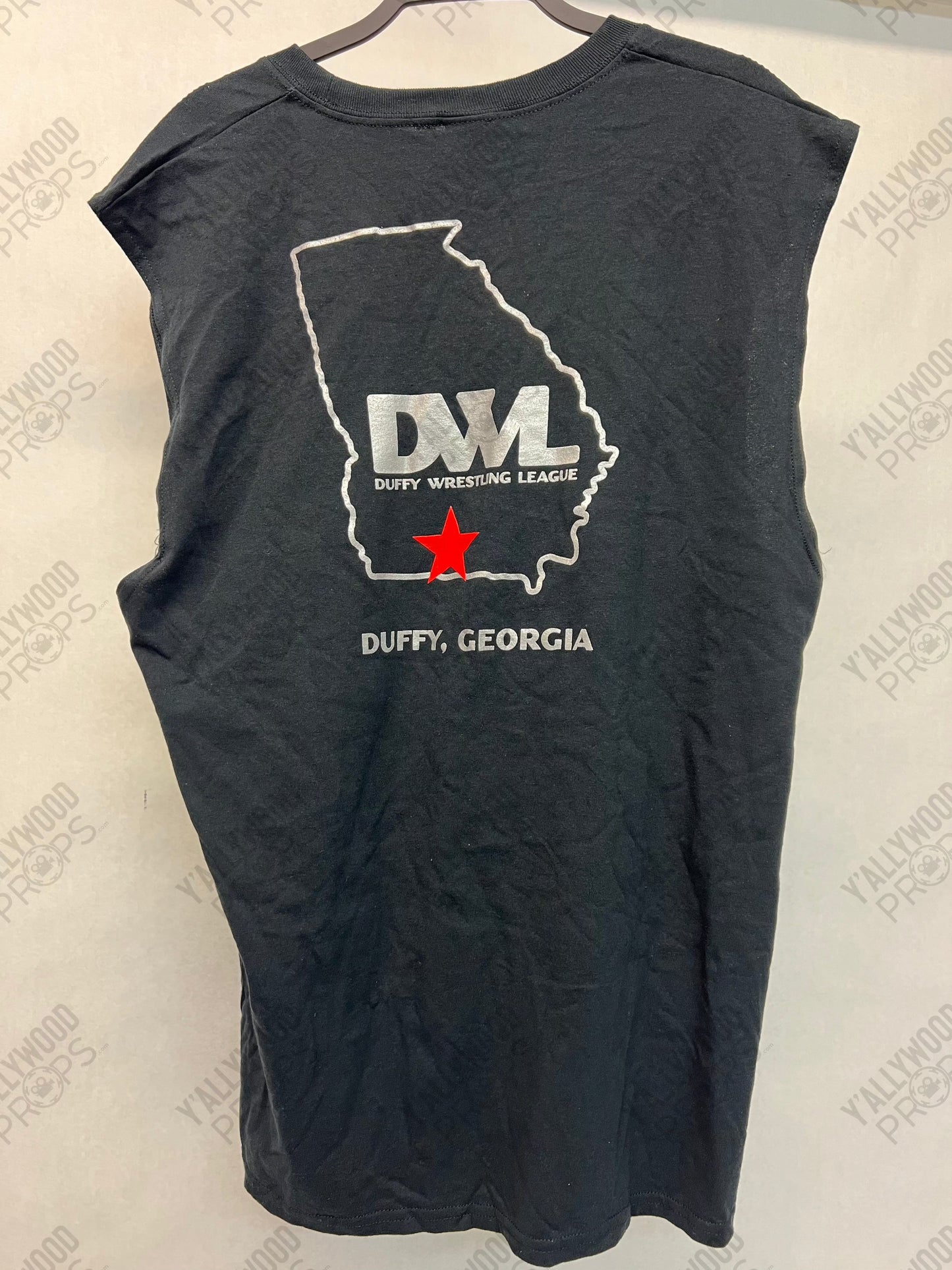 DWL Sleeveless Shirt Merch Booth, Heels (2021) Wardrobe Y'allywood Props