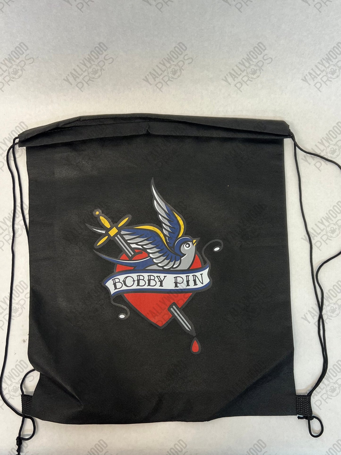 Bobby Pin Drawstring Bag Merch Booth, Heels (2021) Movie Prop Y'allywood Props