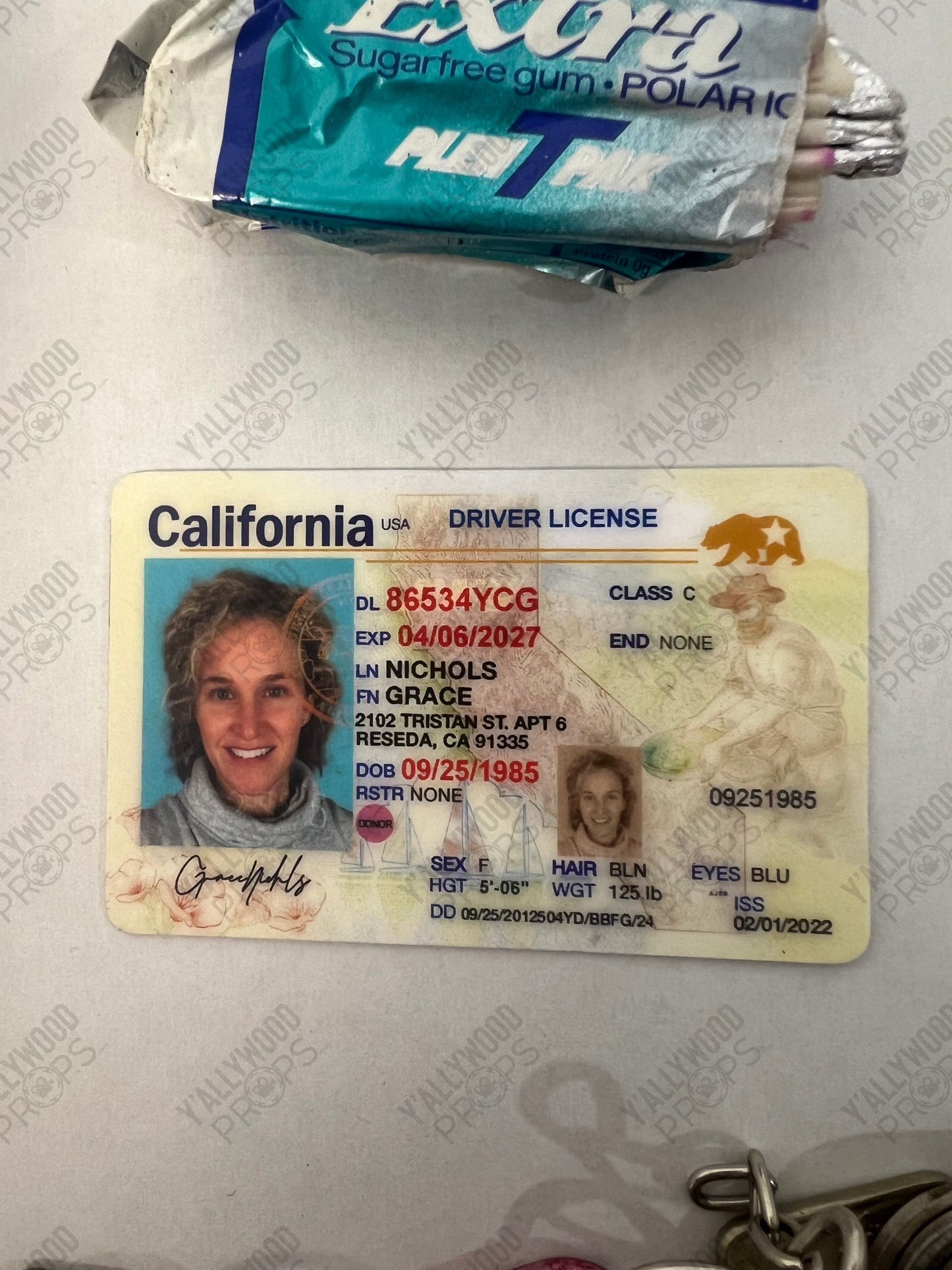 Tory's Mom's Belonging's S6E5 Cobra Kai Movie Prop Y'allywood Props