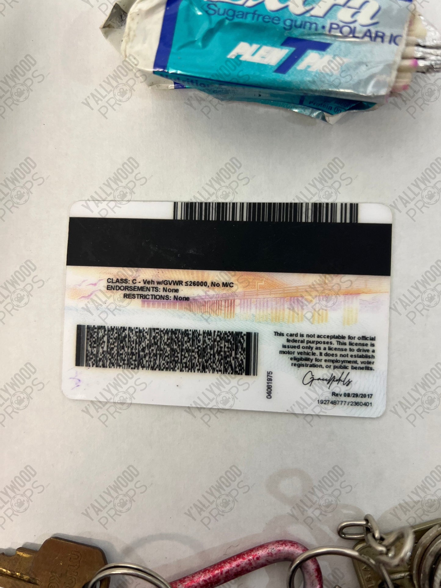 Tory's Mom's Belonging's S6E5 Cobra Kai Movie Prop Y'allywood Props