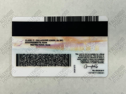 Tory's Mom's Driver License S6E5 Cobra Kai Movie Prop Y'allywood Props