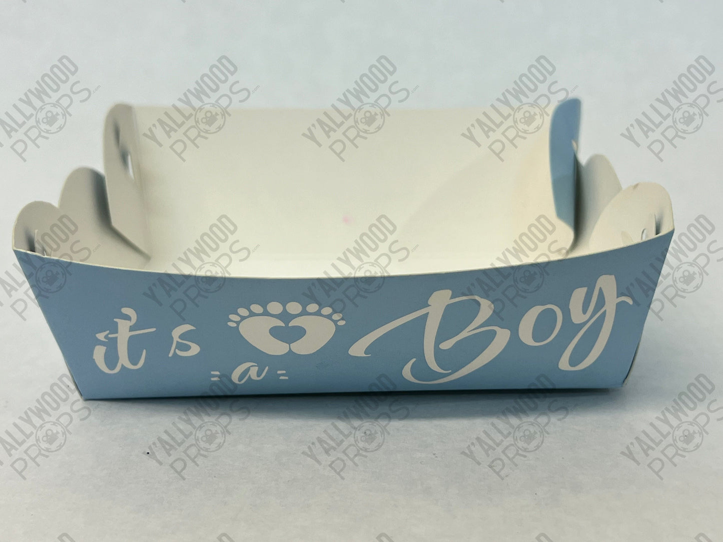 Johnny's Baby's Gender Reveal Party S6E3 Cobra Kai Movie Prop Y'allywood Props Team Boy Tray