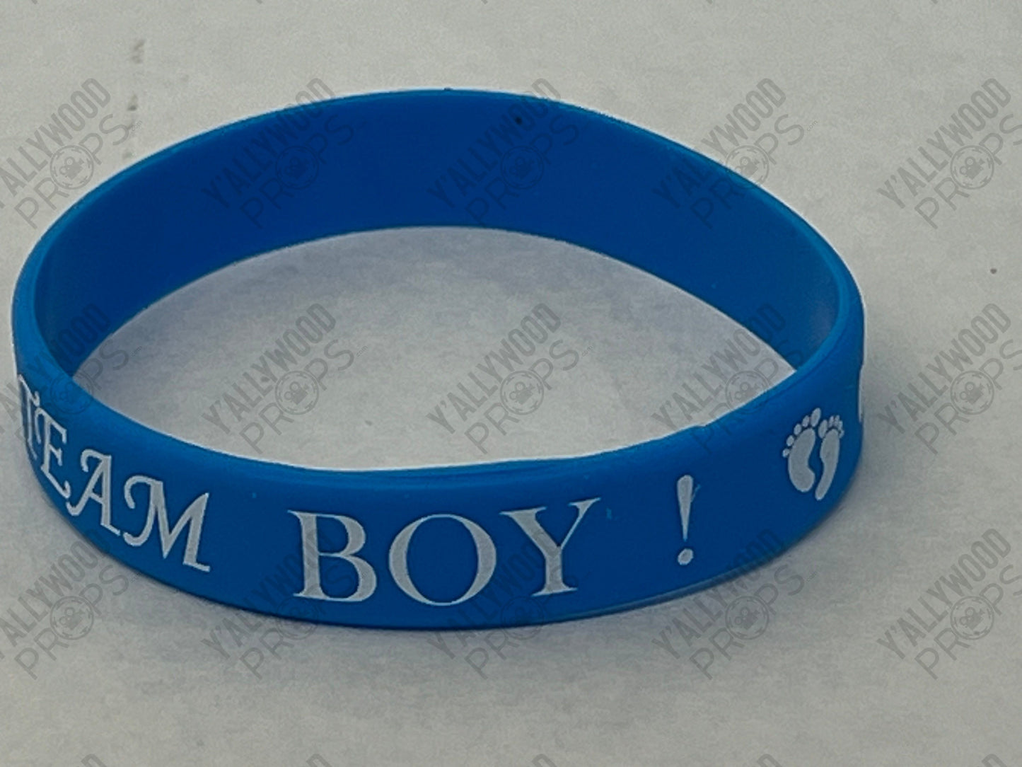 Johnny's Baby's Gender Reveal Party S6E3 Cobra Kai Movie Prop Y'allywood Props Team Boy Bracelet