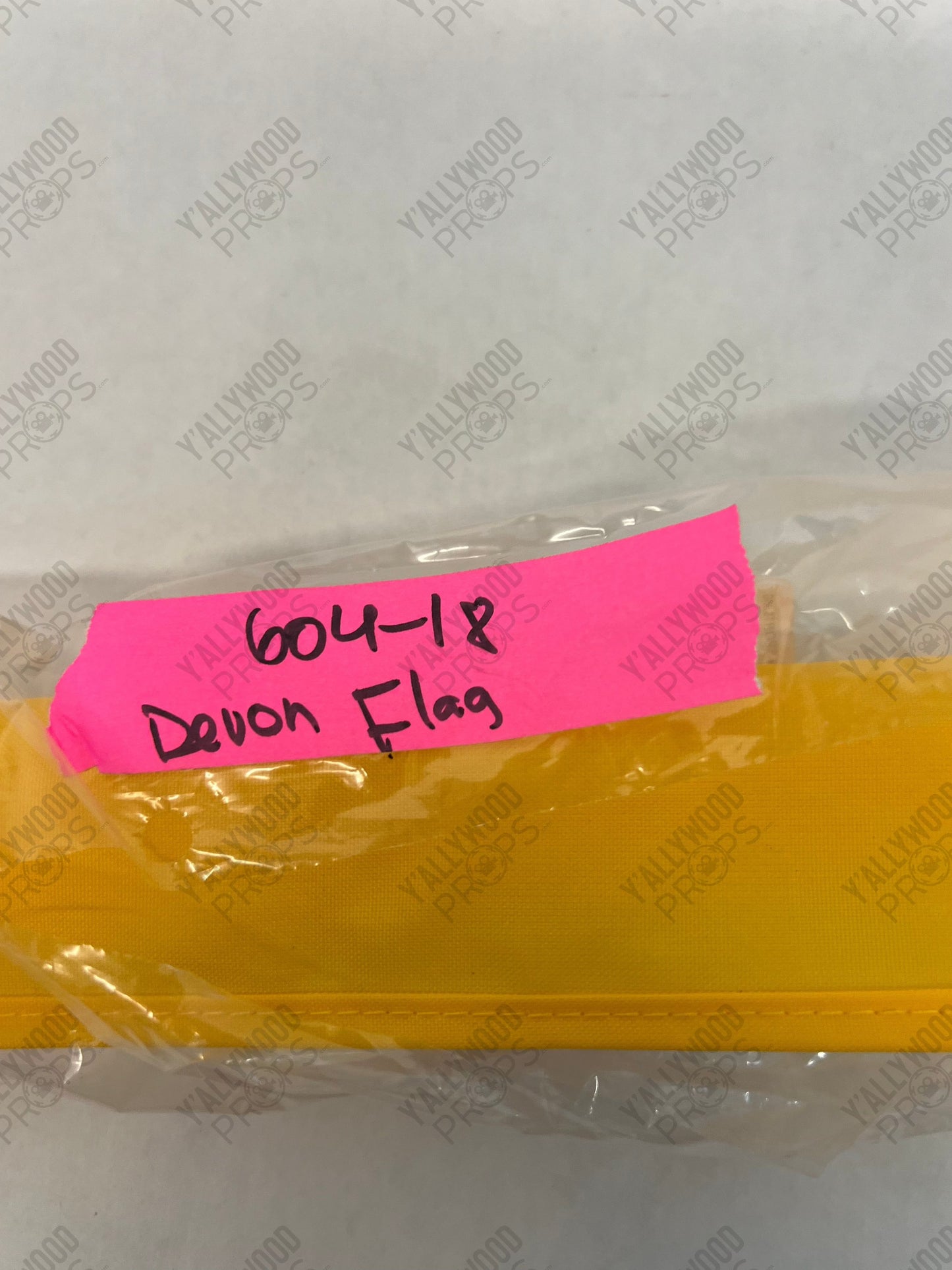 Devon's Flag Challenge S6E4 Cobra Kai Movie Prop Y'allywood Props
