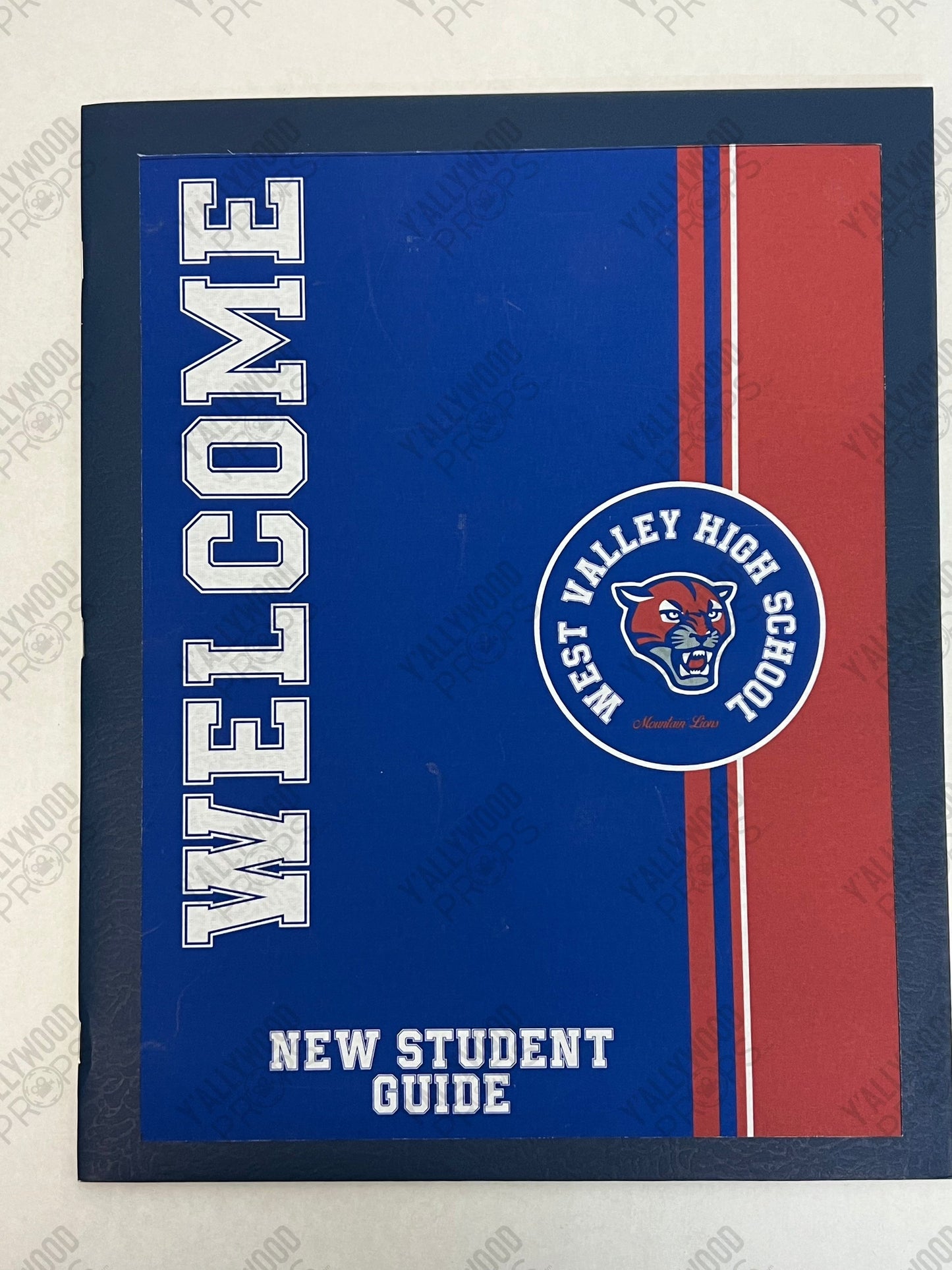 Robby's West Valley Folder S6E1 Cobra Kai Movie Prop Y'allywood Props Back-up no papers inside