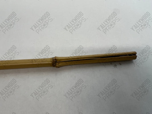 Sensei Kim's Bamboo Stick S6E2 Cobra Kai Movie Prop Y'allywood Props