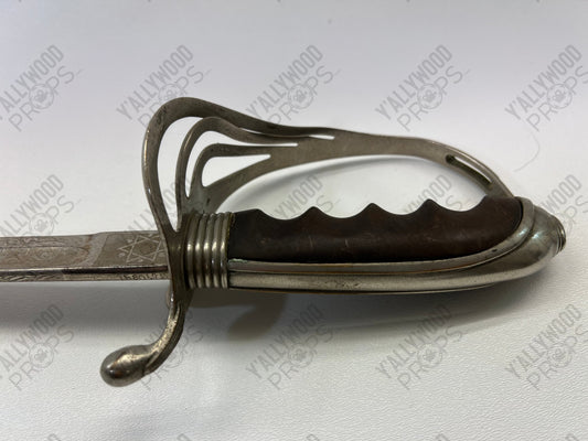 Sword from Red Notice Fight Scene Movie Prop Y'allywood Props