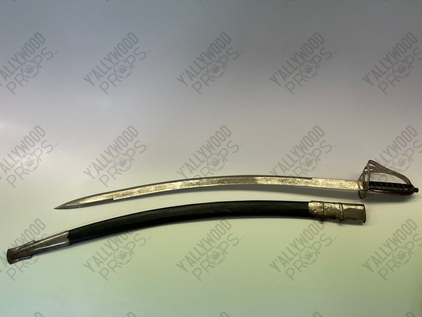 Sword from Red Notice Fight Scene Movie Prop Y'allywood Props