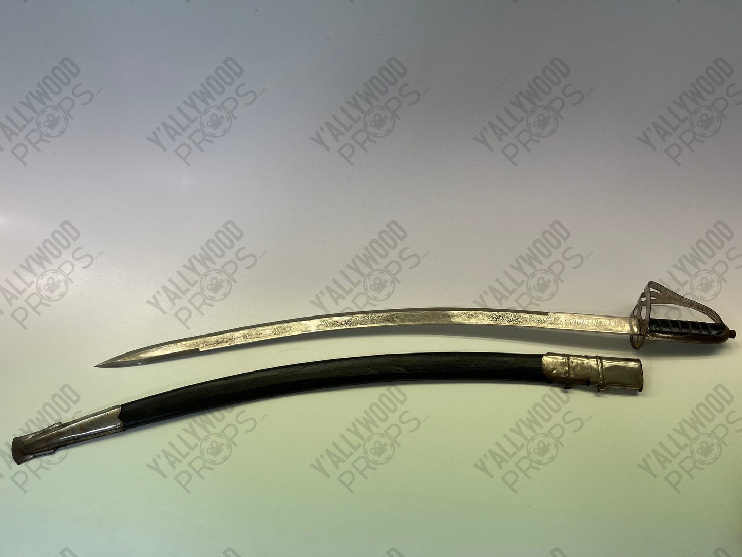 Sword from Red Notice Fight Scene Movie Prop Y'allywood Props